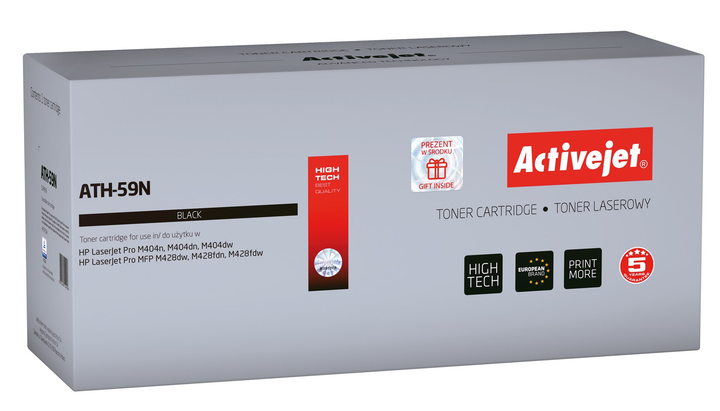 Toner Activejet Supreme do HP 59A CF259A z chipem Black (ATH-59N) - obraz 1