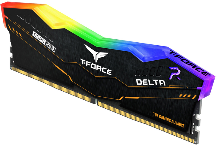 Pamięć RAM Team Group DDR5-6000 32768MB PC5-48000 (Kit of 2x16384) T-Force Delta TUF Gaming Alliance RGB (FF5D532G6000HC38ADC01) - obraz 4