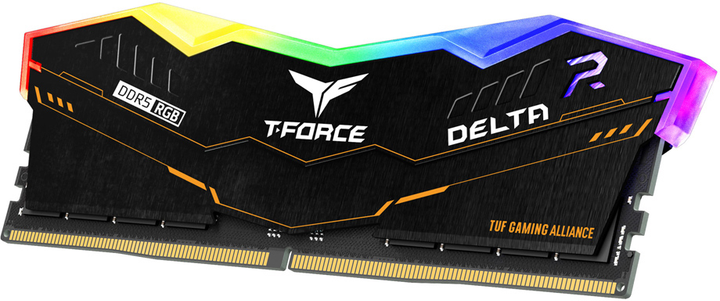 Pamięć RAM Team Group DDR5-6000 32768MB PC5-48000 (Kit of 2x16384) T-Force Delta TUF Gaming Alliance RGB (FF5D532G6000HC38ADC01) - obraz 5