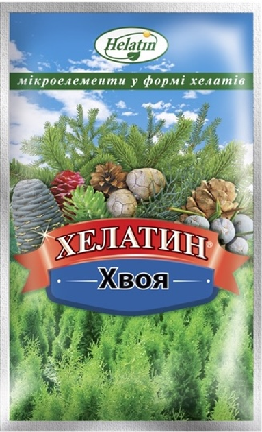 Минеральное удобрение Киссон Хелатин Хвоя 50 мл 5 шт. (3000130 -Д) - изображение 1