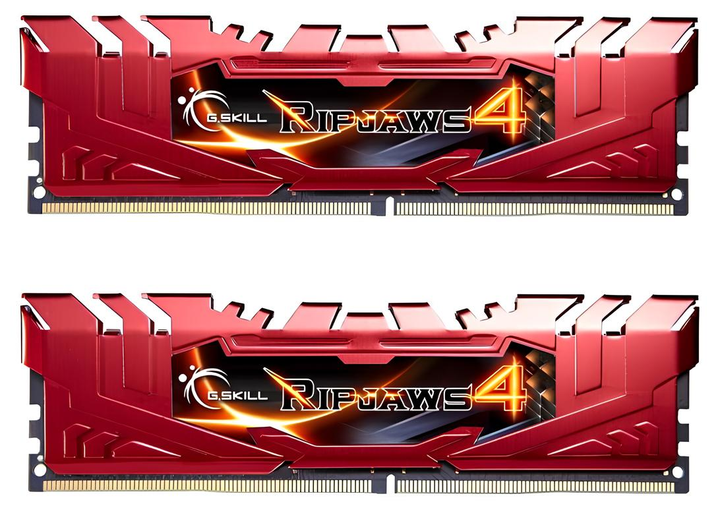 Оперативна пам'ять G.Skill DDR4-2133 16384MB PC4-17000 (Kit of 2x8192) Ripjaws 4 (F4-2133C15D-16GRR) - зображення 1