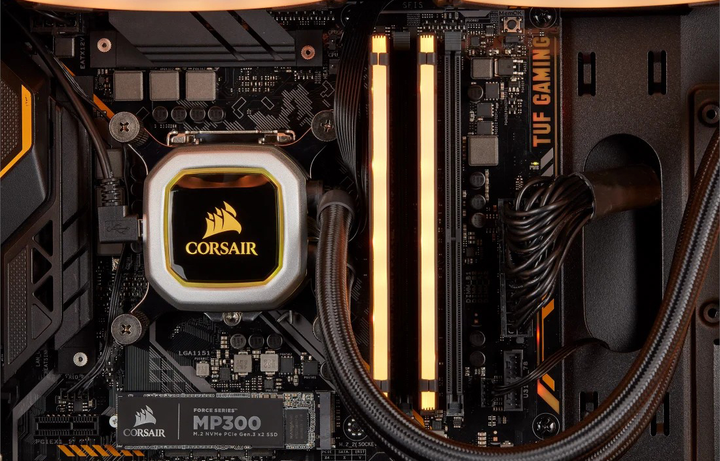Оперативна пам'ять Corsair DDR4-3200 16384MB PC4-25600 (Kit of 2x8192) Vengeance RGB Pro Black (CMW16GX4M2E3200C16-TUF) - зображення 7