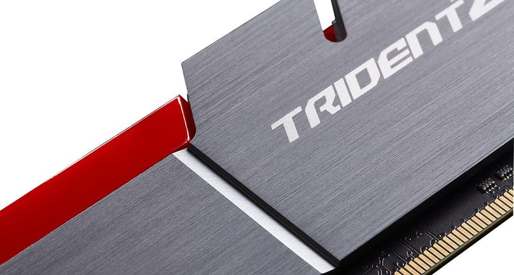 Оперативна пам'ять G.Skill DDR4-3200 32768MB PC4-25600 (Kit of 2x16384) Trident Z Red (F4-3200C16D-32GTZ) - зображення 4