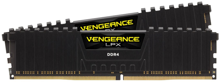 Оперативна пам'ять Corsair DDR4-4000 32768MB PC4-32000 (Kit of 2x16384) Vengeance LPX Black (CMK32GX4M2G4000C19) - зображення 1