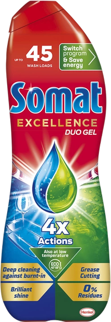 Żel do zmywarki Somat Excellence Duo Gel 810 ml (9000101570816) - obraz 1