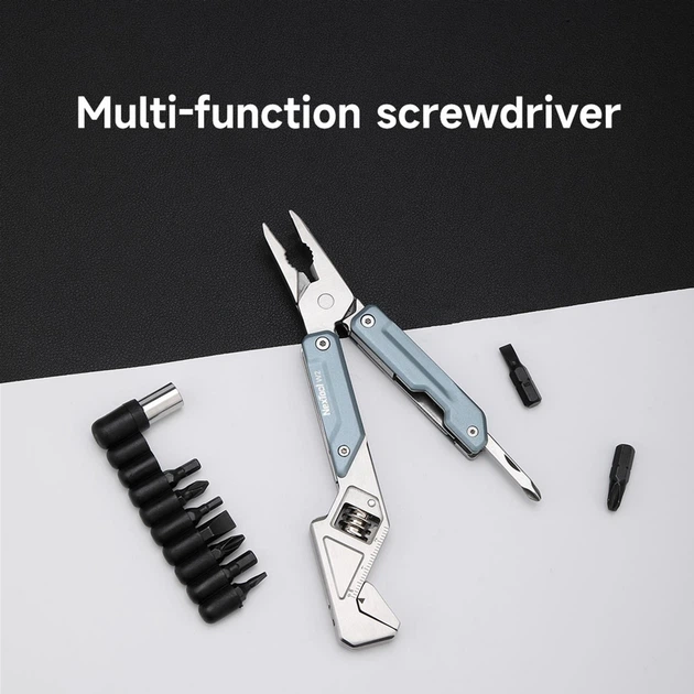 Мультитул гайковий ключ Xiaomi NexTool Light Wrench W2 інструмент 8 в 1 багатофункціональний інструмент (NE20293) - зображення 5