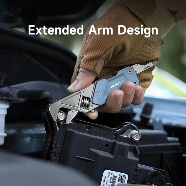 Multitool klucz płaski Xiaomi NexTool Light Duty Wrench W1 6 w 1 wielofunkcyjne narzędzie (NE20238) - obraz 6