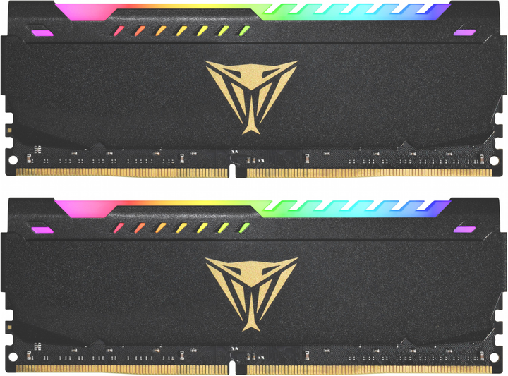 Оперативна пам'ять Patriot DDR4-4133 16384MB PC4-33000 (Kit of 2x8192) Viper Steel RGB (PVSR416G413C9K) - зображення 1