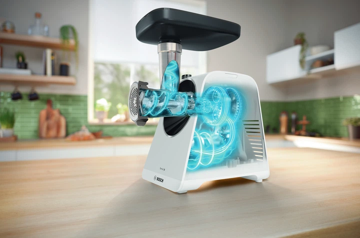 М'ясорубка Bosch MultiPower Серія 6 MFWS607W – фото, відгуки