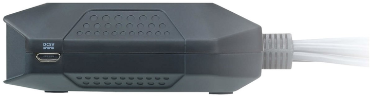 Przełącznik KVM ATEN CS22DP USB-C DisplayPort 4K Black (CS22DP-AT) - obraz 5