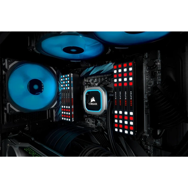 Оперативна пам'ять Corsair DDR4-3200 32768MB PC4-25600 (Kit of 4x8192) Dominator Platinum RGB For AMD Optimized Black (CMT32GX4M4Z3200C16) - зображення 10