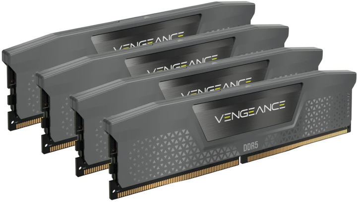 Pamięć RAM Corsair DDR5-5600 65536MB PC5-44800 (Kit of 4x16384) Vengeance Black (CMK64GX5M4B5600Z36) - obraz 1