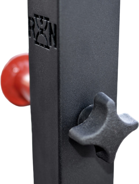 Лавка для жиму RN-Sport ReadMeBlack + 4 грифи, 100 кг дисків (RMB-100) - зображення 10