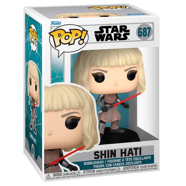 Figurka Funko Pop! Star Wars Ahsoka 2 Shin Hati 9 cm (889698765435) - obraz 2