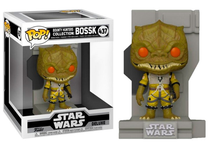 Figurka Funko Pop! Star Wars Bounty Hunter Bossk Exclusive 9 cm (889698558280) - obraz 1