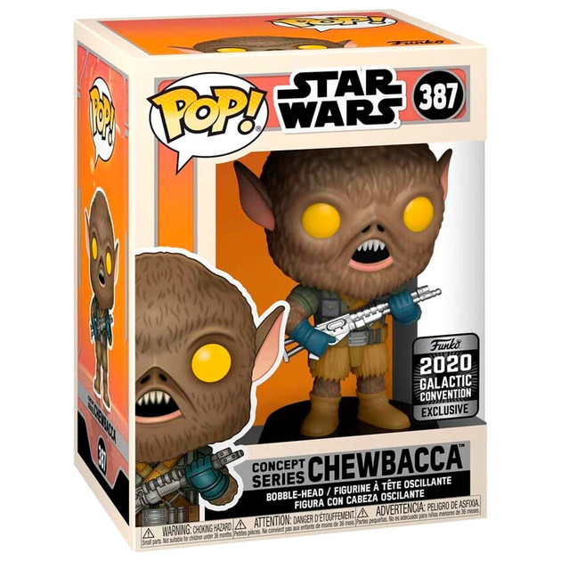 Figurka Funko Pop! Star Wars Chewbacca Exclusive 9 cm (889698493727) - obraz 1