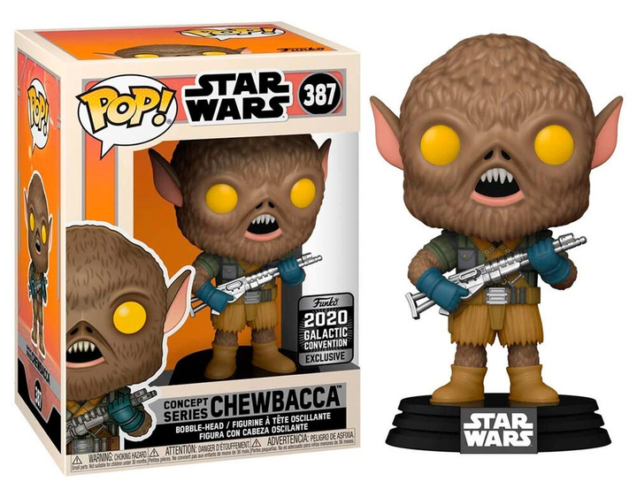 Figurka Funko Pop! Star Wars Chewbacca Exclusive 9 cm (889698493727) - obraz 2