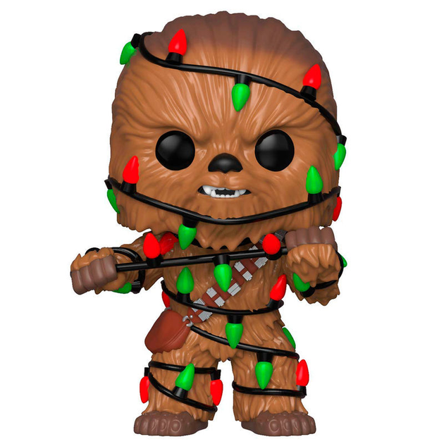 Фігурка Funko Star Wars Holiday Chewie with Lights 9 см (889698338868) - зображення 2