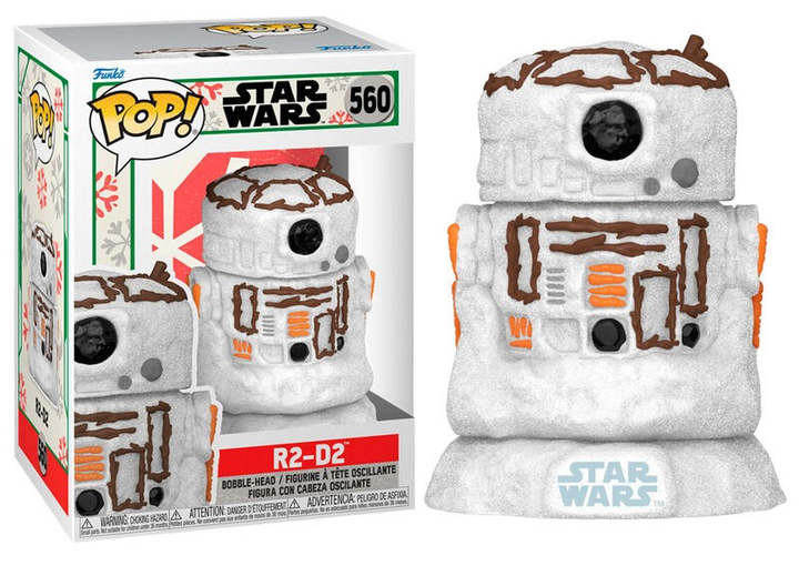 Фігурка Funko Star Wars Holiday R2-D2 9 см (889698643375) - зображення 1