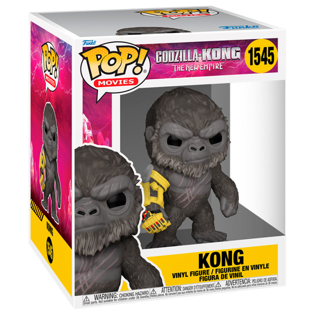 Фігурка Funko Pop! Super Godzilla and Kong The New Empire Kong 12.7 см (889698759311) - зображення 2