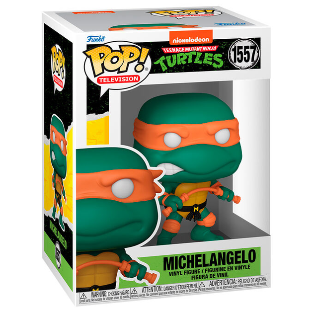 Фігурка Funko Pop! Teenage Mutant Ninja Turtles Michelangelo 9 см (889698780506) - зображення 2