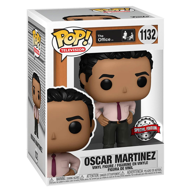 Фігурка Funko Pop! The Office Oscar Martinez Exclusive 9 см (889698561518) - зображення 2