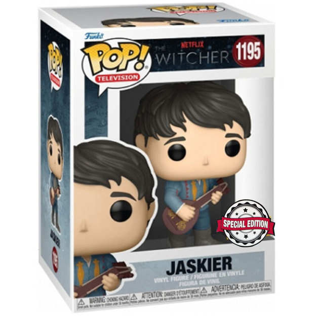 Фігурка Funko Pop! The Witcher Jaskier Exclusive 9 см (889698588461) - зображення 2