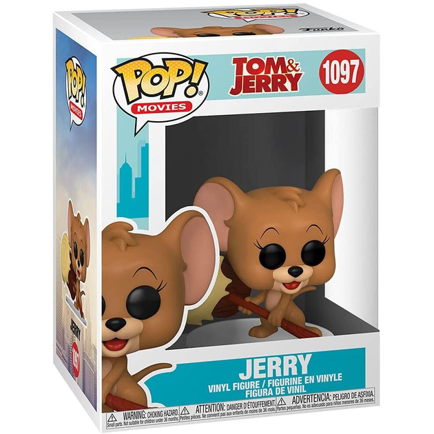 Фігурка Funko Pop! Tom & Jerry Jerry 9 см (889698557498) - зображення 2