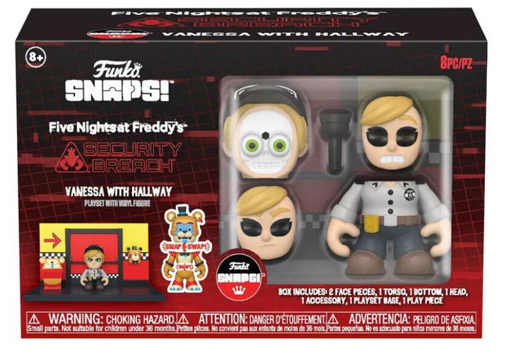 Фігурка з аксесуарами Funko Snaps Five Night at Freddys Vanessa with Hallway 9 см (889698708203) - зображення 2