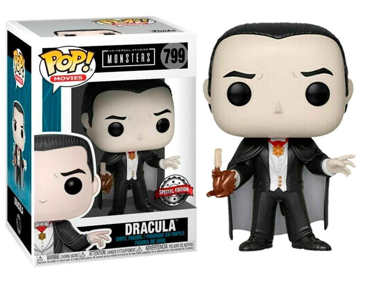 Фігурка Funko Pop! Universal Monsters Dracula Exclusive 9 см (889698413831) - зображення 2