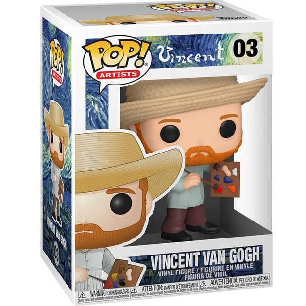 Фігурка Funko Pop! Artist Vincent van Gogh 9 см (889698452526) - зображення 2