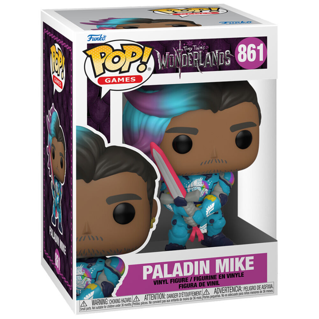 Фігурка Funko Pop! Wonderland Tiny Tinas Paladin Mike 9 см (889698593342) - зображення 2