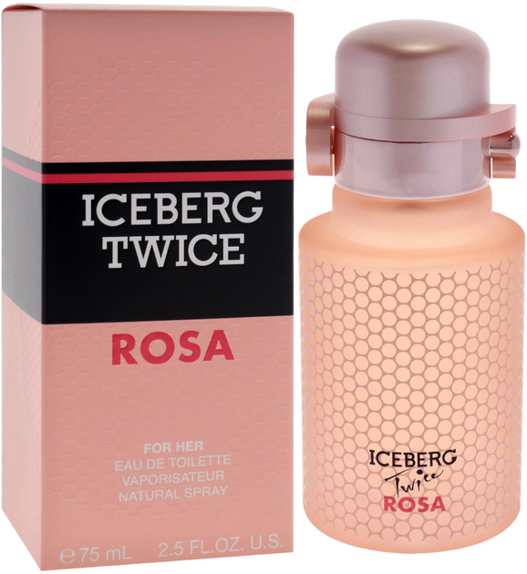 Woda toaletowa damska Iceberg Twice Rosa 75 ml (8057714450340) - obraz 3