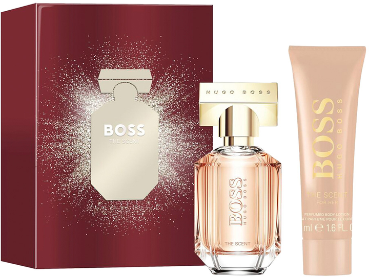 Zestaw damski Hugo Boss The Scent Woda perfumowana 30 ml + Balsam do ciała 50 ml (3616304197994) - obraz 1