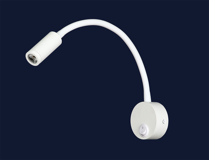 Светодиодное бра 3W настенное Levistella с кнопкой выключения 4000K белое IP20 920V4001 WH - изображение 2