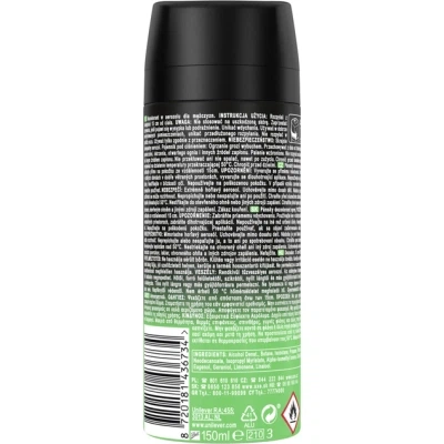 Дезодорант AXE Jungle Fresh 150 мл (8720181436734) - Фото 2 Дезодорант AXE Jungle Fresh 150 мл (8720181436734) - зображення 2