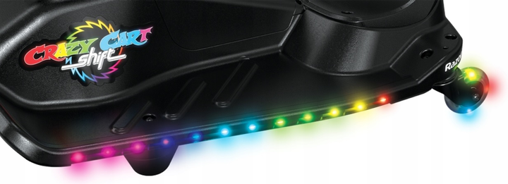 Електричний дрифтовий автомобіль для дітей Razor Crazy Cart Shift Lightshow (845423025915) - зображення 11