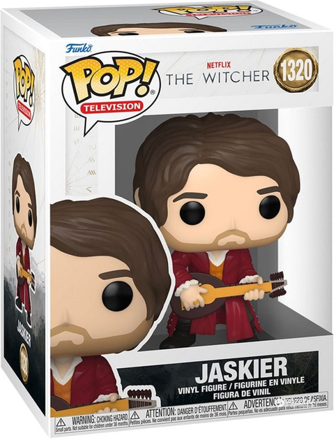 Figurka Funko POP! Wiedźmin Jaskier 9 cm (0889698674256) - obraz 1