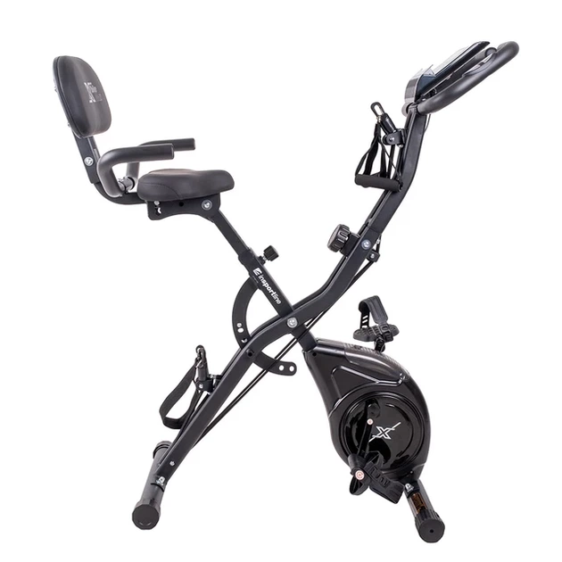 Велотренажер магнітний зі спинкою inSPORTline Xbike Max - зображення 3