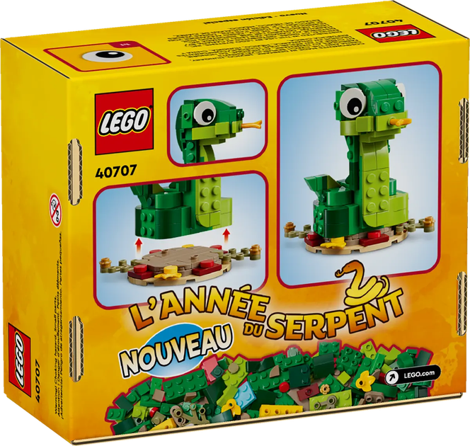 Конструктор LEGO Рік Змії 174 елементи (40707)   - зображення 3