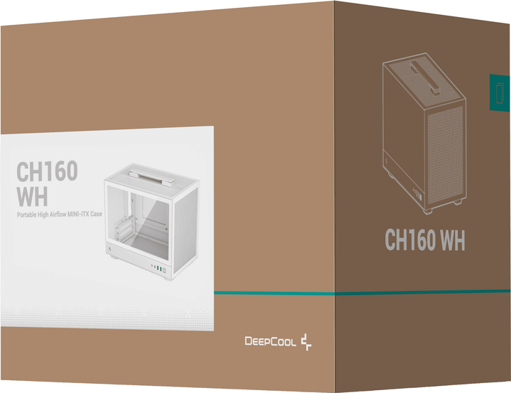 Obudowa DeepCool CH160 White (R-CH160-WHNGI0-G-1) - obraz 12