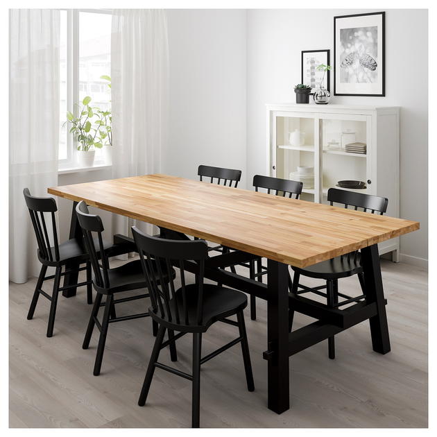 Стол SKOGSTA IKEA 704.192.64 акация - изображение 3