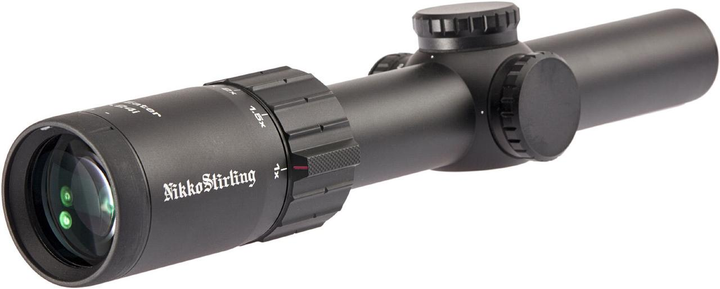 прицел Nikko Stirling Boar Eater 1-6х24 с подсветкой. Сетка - 4 Dot - изображение 3
