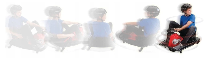 Pojazd elektryczny dla dzieci Razor Crazy Cart (845423014254) - obraz 7