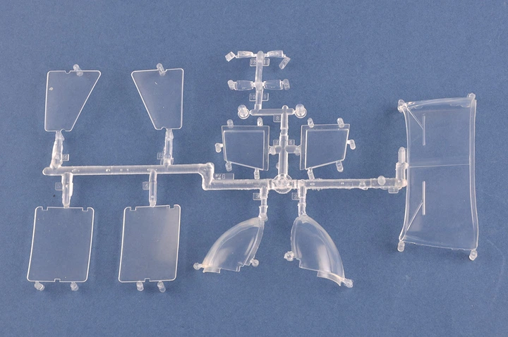 Збірна модель 1/18 військовий гелікоптер UH-1 Huey B/C HobbyBoss 81807 - зображення 13