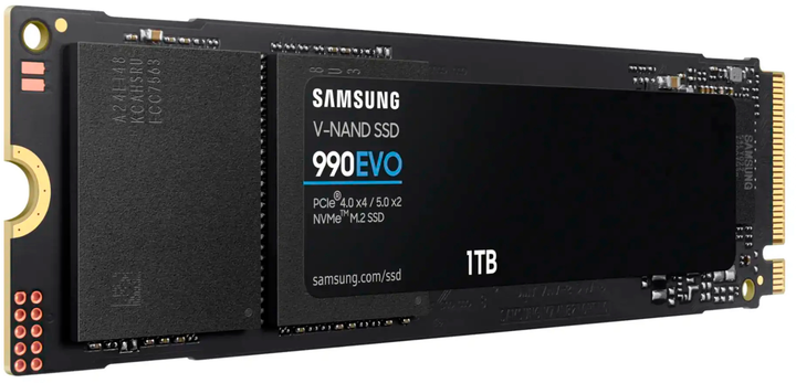 SSD диск Samsung 990 Evo Plus 1TB M.2 PCIe 4.0 x4/5.0 x2 NVMe 2.0 V-NAND TLC (MZ-V9S1T0BW) - зображення 3