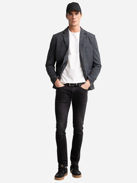 Jeansy slim fit męskie Big Star Terry Slim 909 W36L34 Czarne (5900714827953) - obraz 5