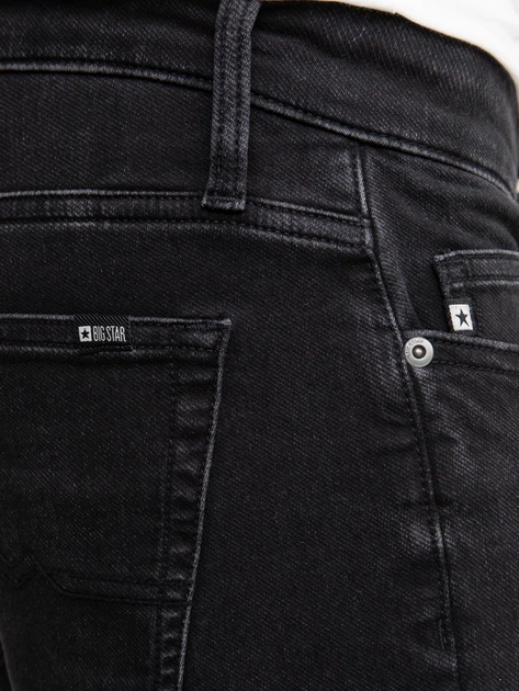 Jeansy slim fit męskie Big Star Terry Slim 909 W36L34 Czarne (5900714827953) - obraz 6