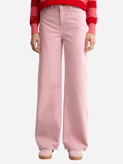 Jeansy rurki damskie z wysokim stanem Big Star Atrea 601 W27L30 Czerwone (5900714827700) - obraz 1