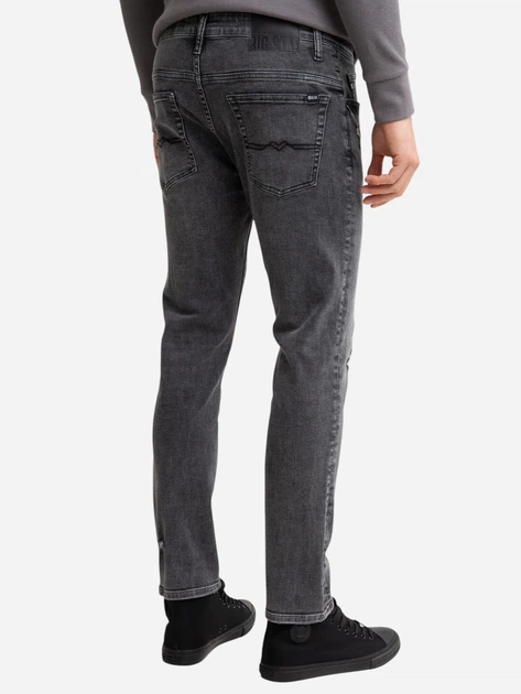 Jeansy slim fit męskie Big Star Jeffray Cropped 898 W36L34 Szare (5900714828318) - obraz 2